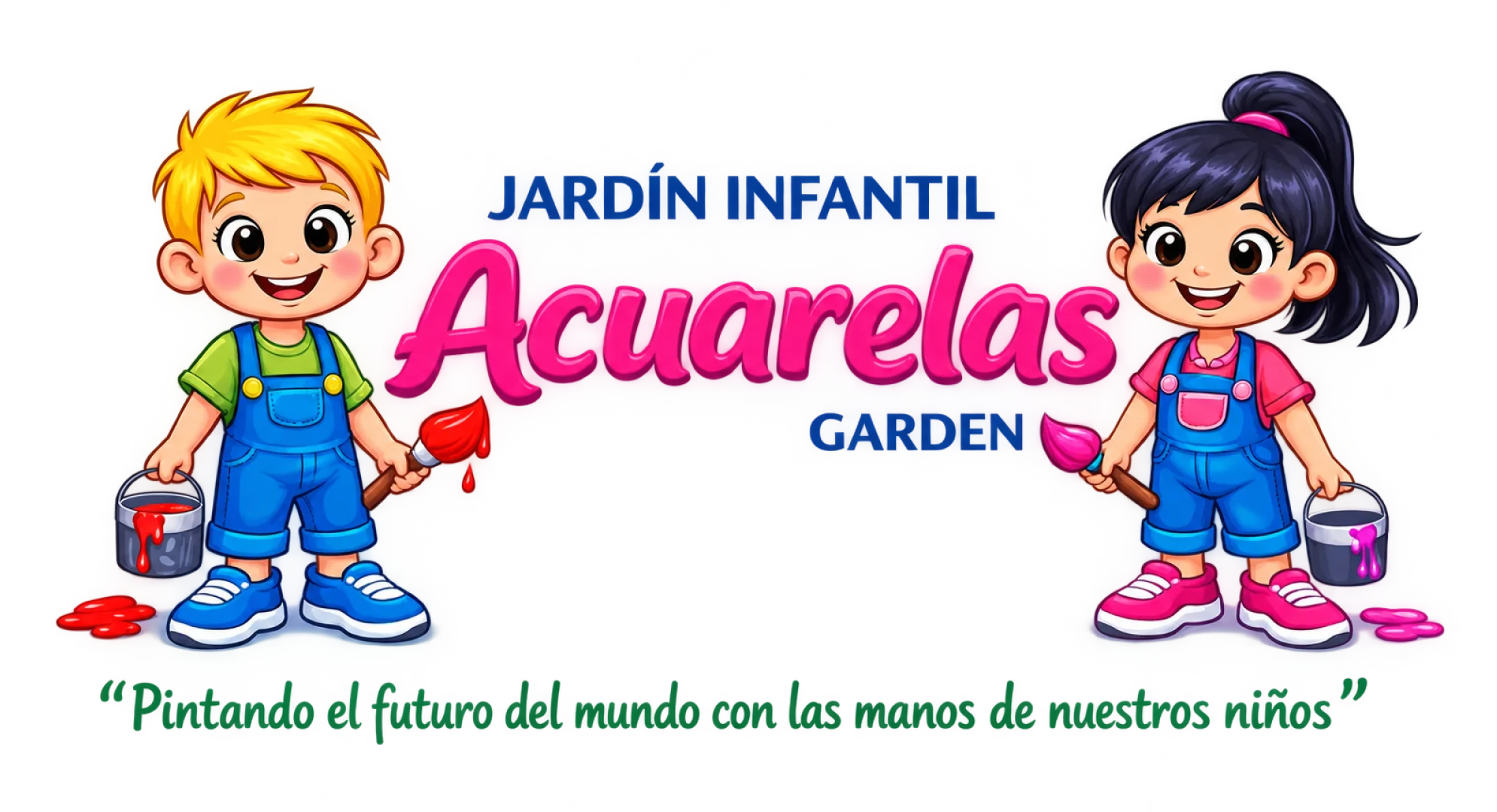 Jardín Infantil Acuarelas Garden